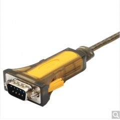 山泽 USB2.0转RS232九针串口连接转换线DB9转接线 1.5米  HK-200