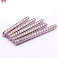 春和 M6 304不锈钢牙棒 全螺纹螺杆 牙条螺丝杆 通丝螺柱 *30-40-50-80