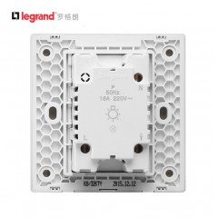 罗格朗 银色16a酒店宾馆插卡取电开关面板智能带延时卡灰色16安