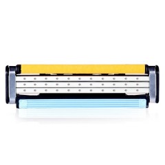 吉列 威锋3系剃须刀头4片 gillette感应通用刀片3层威风进口