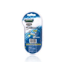 Schick/舒适 悍将手动剃须刀架含8刀头+刮胡泡沫 三层刀片护肤隔离网