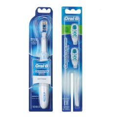 欧乐B 多动向电动牙刷含3刷头 电池多方向震动来回动自动牙刷