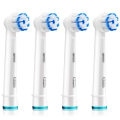 欧乐B 电动牙刷圆形旋转刷头通用替换 适d12等eb17 18 20 25 50 60