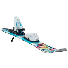 迪卡侬 KID 300 KIDS' SKIS - BLUE 专业进口小童滑雪双板