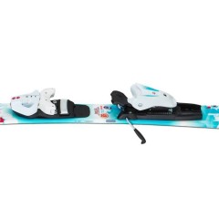 迪卡侬 KID 300 KIDS' SKIS - BLUE 专业进口小童滑雪双板