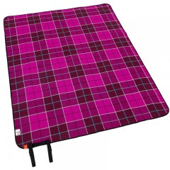 迪卡侬 Checked ground blanket 经典野营绒垫/野餐垫