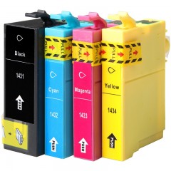 绘威 T1431 四色墨盒套装WF7511 7521 7018 960FWD 900WD 85ND