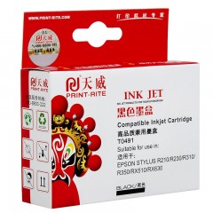 天威 T0491 墨盒适用爱普生R210R230R310R350RX510/630/650