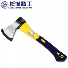 长城精工 斧头700g纤维包塑柄采伐斧斧子砍柴斧木工斧消防斧砍伐斧 250033