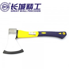 长城精工 斧头700g纤维包塑柄采伐斧斧子砍柴斧木工斧消防斧砍伐斧 250033