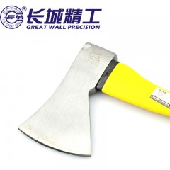 长城精工 斧头700g纤维包塑柄采伐斧斧子砍柴斧木工斧消防斧砍伐斧 250033