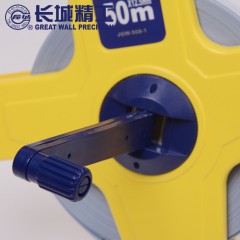 长城精工 架式卷尺高耐磨高精度尺带钢卷尺30米50米100米架子尺