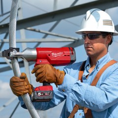 Milwaukee/美沃奇 9T充电式电动顶部液压电缆剪断线钳 M18HCC45-502C