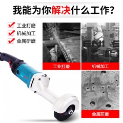 博大 直向砂轮机直磨机 手持式打磨机大功率工业砂纸机 GV5-125