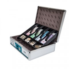 金隆兴 大号收银箱收银盒手提金库钱箱  B598