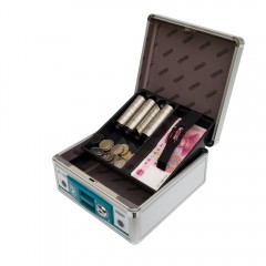 金隆兴  铝制 收银箱 手提金库 账务现金箱 G-B198