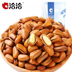 洽洽 开口松子恰恰手剥东北松子坚果干果炒货零食特产200g*2袋