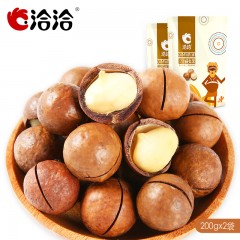 洽洽 夏威夷果恰恰坚果炒货休闲零食奶香味150g*3袋