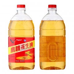 鹰唛 花生油小瓶农家纯正一级压榨正宗无添加食用油900ml 特产