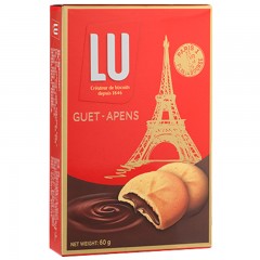 LU/露怡 饼干香浓巧心曲奇饼干60g美味饼干好享受新年礼盒