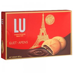 LU/露怡 饼干香浓巧心曲奇饼干60g美味饼干好享受新年礼盒