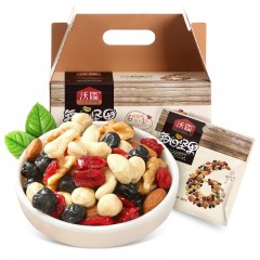 沃隆 每日坚果零食组合混合坚果30包装孕妇坚果干果零食成人款礼盒