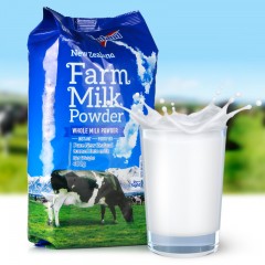 纽仕兰/the land 成人高钙全脂奶粉 400g袋装调制乳粉