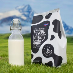 纽仕兰/the land 鲜奶粉成人全脂奶粉 鲜奶喷制 1kg袋装