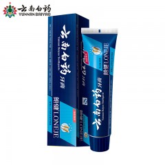 云南白药 朗健牙膏清爽薄荷120g/180g去口气烟渍牙渍牙垢牙黄美白