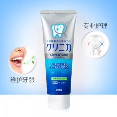 LION/狮王 齿力佳酵素洁净防护牙膏130g草本薄荷