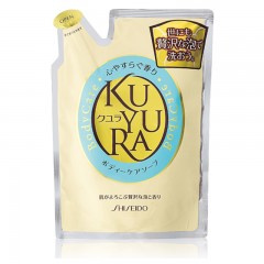 资生堂 可悠然恬静替换装400ml沐浴露男女沐浴乳滋润