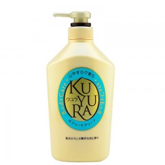 资生堂 可悠然美肌恬静清香沐浴露550ml  清洁滋润肌肤