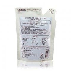 资生堂 惠润柔净洗发露绿野芳香替换装400ml*2袋洗发水