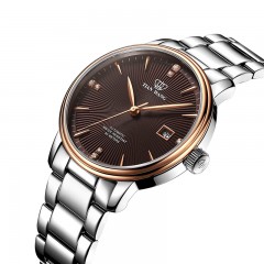 天王表 男士钢带手表 自动机械防水时尚男表GS51002