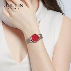 聚利时  手表韩风不锈钢磁吸简约防水女士手表石英学生表JS-024