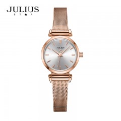 聚利时  新品手表韩版时尚简约学生女表石英防水明星系列钢表JS-001