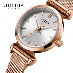 聚利时  新品手表韩版时尚简约学生女表石英防水明星系列钢表JS-001