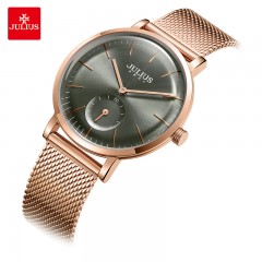 聚利时  手表潮流时尚个性大表盘两针半防水石英腕表女表JA-1065