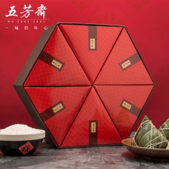 五芳斋   粽子 百年五芳6口味18只粽子团购礼盒高档端午节礼品嘉兴