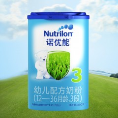 诺优能/Nutrilon    荷兰/爱尔兰进口 幼儿配方奶粉3段 12-36月 800g