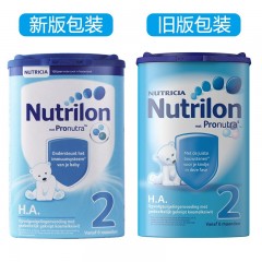 诺优能/Nutrilon    荷兰牛栏适度HA 2段3罐轻度半水解奶粉过敏腹泻