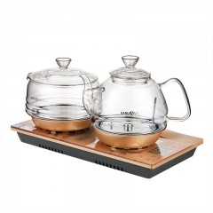 金灶 智能全自动底座上水玻璃电热水壶电磁炉功夫茶具  H9