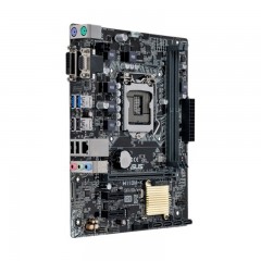 华硕  台式机电脑游戏小板家用游戏主板1151主板兼容i5 6500 DDR4主板 H110M-K M-ATX