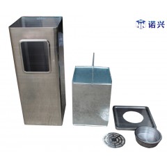 国产 不锈钢室内 酒店垃圾桶楼梯 电梯口 走廊转角带烟灰缸B5713