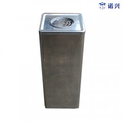国产 不锈钢室内 酒店垃圾桶楼梯 电梯口 走廊转角带烟灰缸B5713