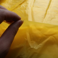 国产 黄色 平口240L升环卫加厚垃圾袋大号120L塑料袋80升100L环卫袋NX-H01