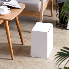 国产 北欧按压式垃圾桶家用客厅卧室卫生间厕所带盖大号纸篓塑料 YH-7098