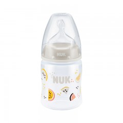 NUK 宽口PP彩色奶瓶150ml带硅胶1号中圆孔奶嘴pp奶瓶