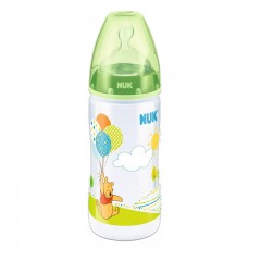 NUK 迪士尼宽口pp奶瓶300ml带初生型硅胶中圆孔奶嘴0-6个月