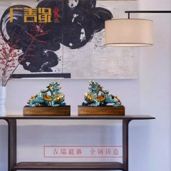 国产  貔貅摆件招财镇宅辟邪纯铜礼物风水摆设办公室桌开业乔迁工艺礼品